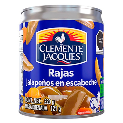 Imagen de Chiles Clemente Rajas 220 GRS