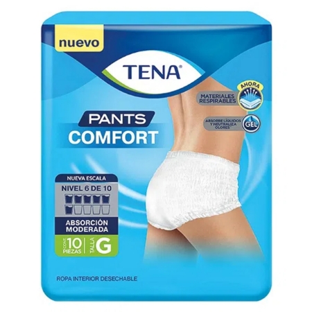 Imagen de Calzon Tena Confort Gde  10 PZS