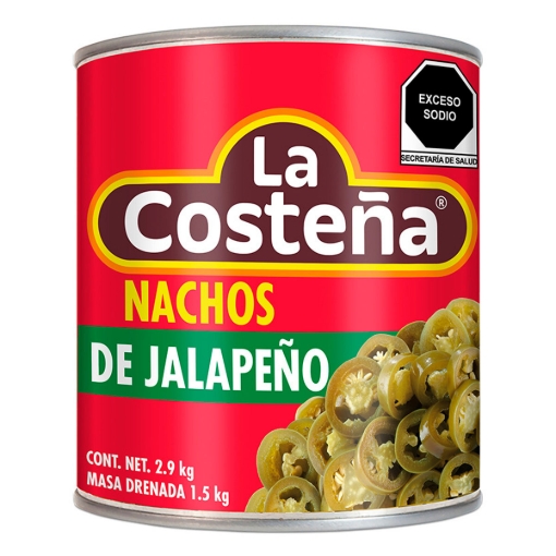 Imagen de Chiles Nachos La Costeña  2.9 KGS