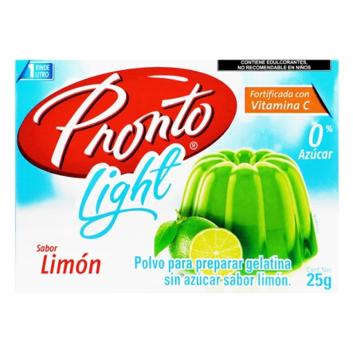 Imagen de Gelatina Pronto Light Limon  25 GRS
