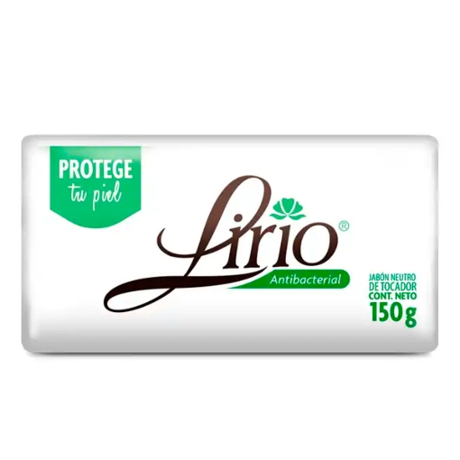 Imagen de Jabón De Tocador Lirio Coco Antibacterial 150 GRS