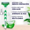 Imagen de Rastrillo Mach3 Sensible Con Cartucho  2 PZS