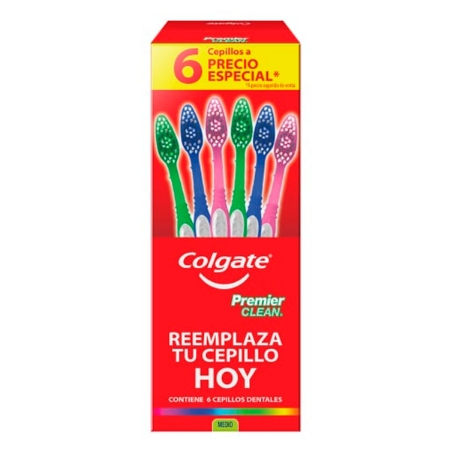 Básicos en Alimentos|EXH CEPI COLGATE PREM CLEAN M PZS
