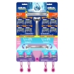 Imagen de Rastrillo Gillette Prestobarba Con 3 Hojas.+4 pz 8 PZS
