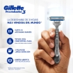 Imagen de Rastrillo Gillette Prestobarba Con 3 Hojas.+4 pz 8 PZS