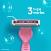 Imagen de Rastrillo Gillette Prestobarba Con 3 Hojas.+4 pz 8 PZS