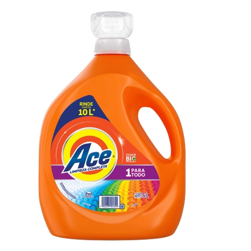 Imagen de Detergente Liquido Ace Uno Para Todo  5 LTS