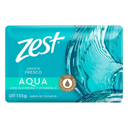 Imagen de Jabon De Tocador Zest Aqua 135 GRS