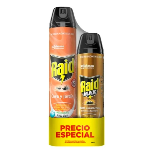 Imagen de Insecticida Raid Casa Y Jardín En Aerosol 400 MLL