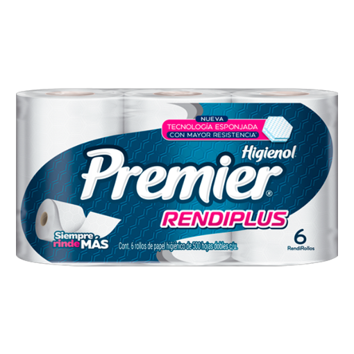 Imagen de Papel Higienico Rendiplus 6 PZS