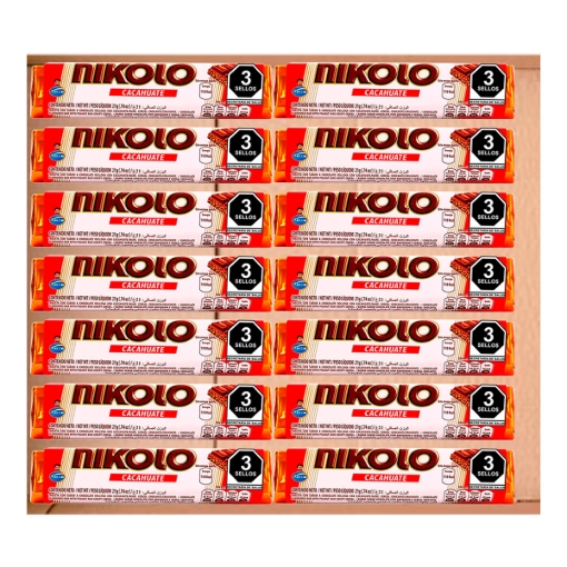 Imagen de Exhibidor Chocolate Nikolo  22 GRS
