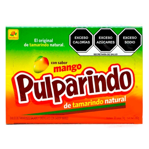 Imagen de Dulce De La Rosa Pulparindo Mango 14 GRS