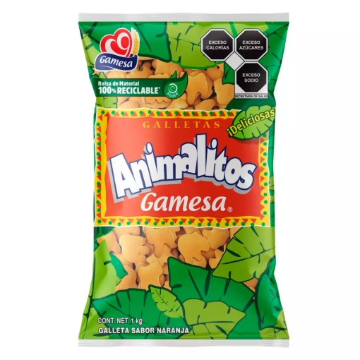 Imagen de Galleta Gamesa Animalitos 1 KGS