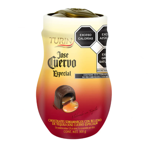 Imagen de Chocolate Turin Jose Cuervo Vitrolero  300 GRS