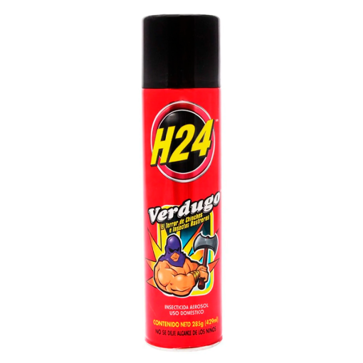 Imagen de Insecticida H-24 Verdugo en Aerosol 408 MLL