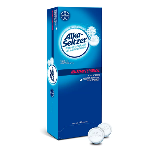 Imagen de Exhibidor Alka Seltzer + 1 Alka Boost 100 PZS