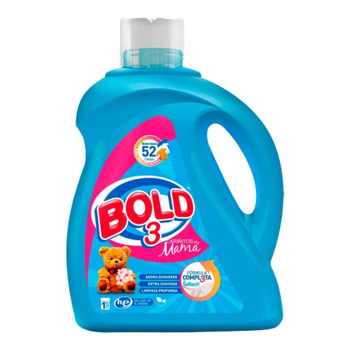 Imagen de Detergente Líquido Bold 3 Cariñotos De Mamá  4.23 LTS