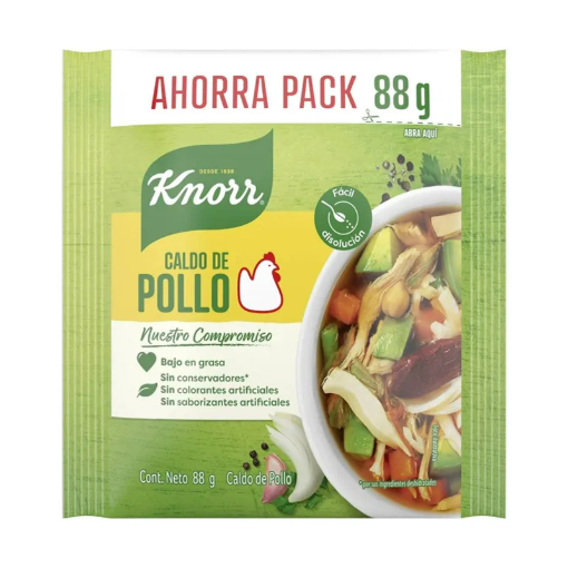 Imagen de Consome Knorr Suiza Caldo De Pollo 88 GRS