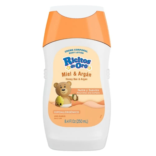 Imagen de Crema Corporal Ricitos De Oro Miel Y Argán 250 MLL
