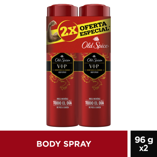 Imagen de DESODORANTE OLD SPICE VIP HOMBRE AEROSOL  150 MLL