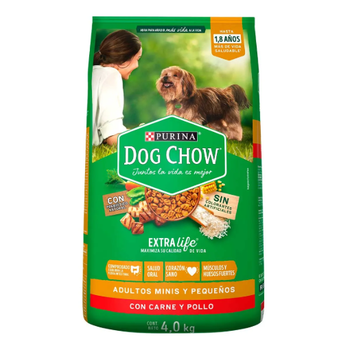 Imagen de Croquetas Dog Chow Adulto Razas Pequeñas  4 KGS
