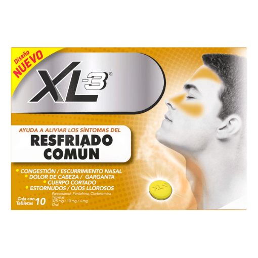 Imagen de Medicamento Xl-3 Antigripal 10 PZS