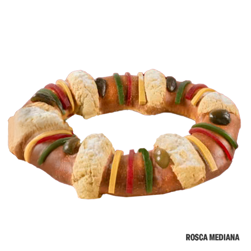 Imagen de Rosca De Reyes Mediana 1 PZS