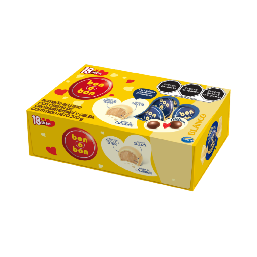 Imagen de Chocolate Bon O Bon Blanco 15 GRS