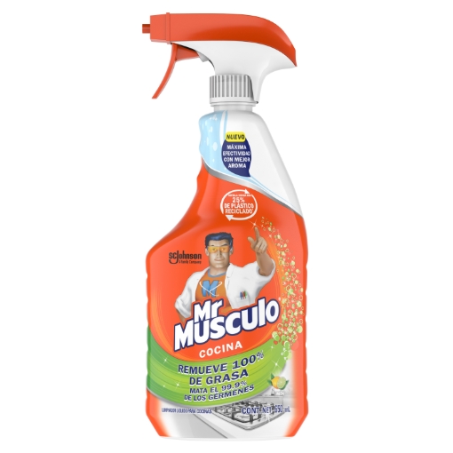 Imagen de Limpiador Mr. Musculo Cocina Limón 650 MLL