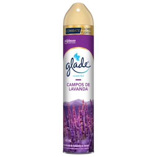 Imagen de Aromatizante Glade Aerosol Campos Lavanda 400 MLL