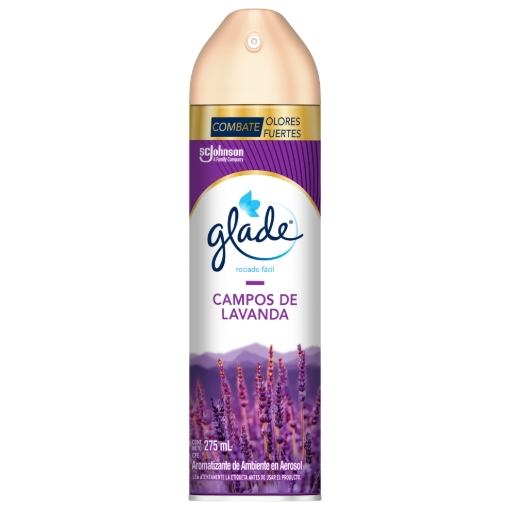 Imagen de Aromatizante En Aerosol Glade Campos Lavanda  275 MLL