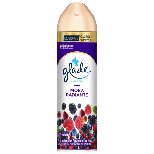 Imagen de Aromatizante EN Aerosol Glade Mora Radiante  275 MLL
