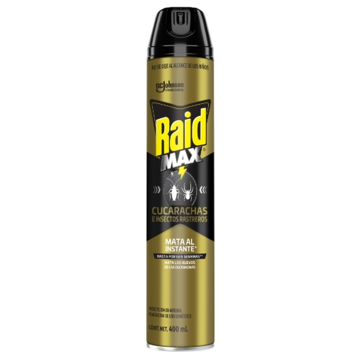 Imagen de Insecticida Raid Max Mata Moscas Y Mosquitos 400 MLL
