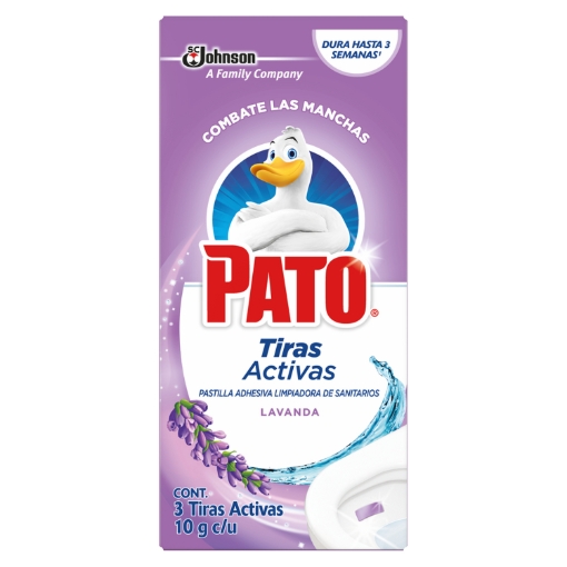Imagen de Tiras Activas Mr.Musc Pato Lavanda 10 GRS