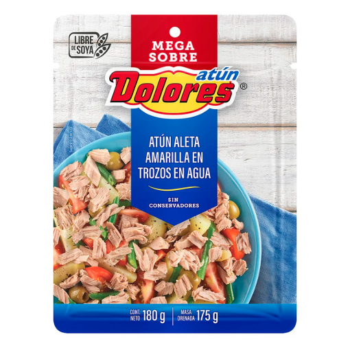 Imagen de Atun Dolores Trozos En Agua Sob Dolores 180 GRS