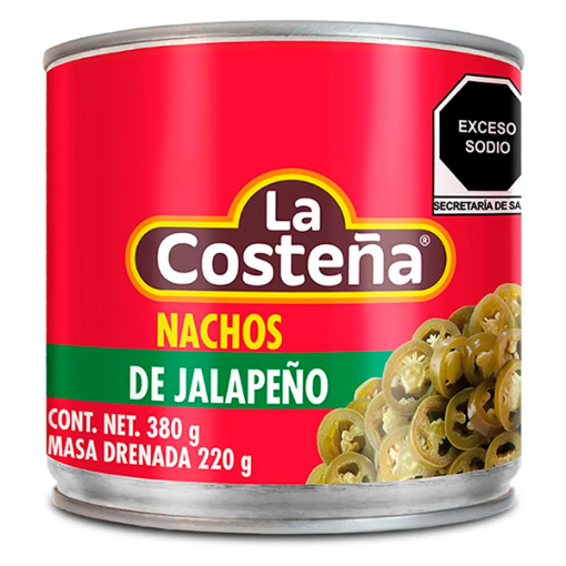 Imagen de Chiles Nachos La Costeña  380 GRS