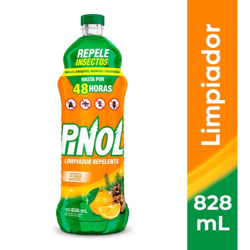 Imagen de Limpiador Multiusos Pinol Repelente Con Aceite De Pino 828 MLL