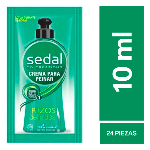 Imagen de Exhibidor Crema Para Peinar Sedal Rizos Definidos 10 MLL