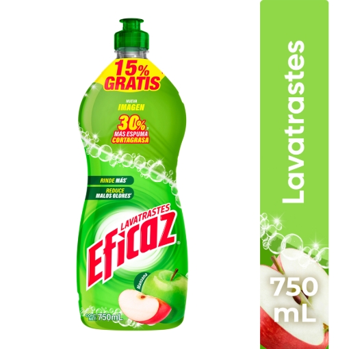 Imagen de Detergente Eficaz Líquido Manzana 750 MLL