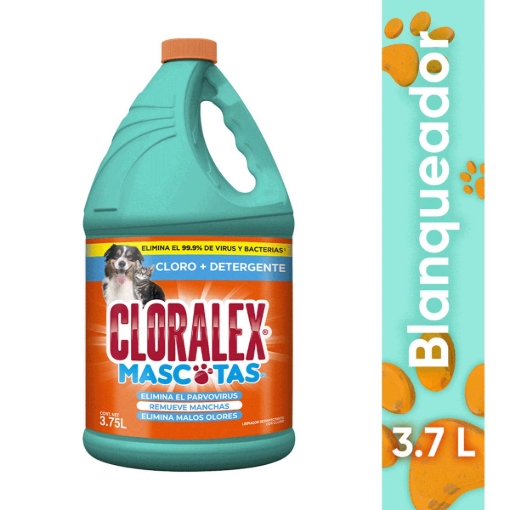Imagen de Blanqueador Cloralex Mascotas Eliminador Heces/Orina 3.75 LTS