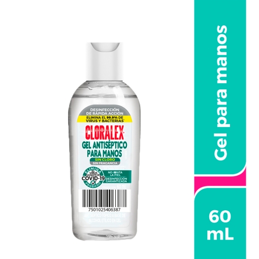 Imagen de Gel Cloralex Antiseptico Para Manos 60 MLL