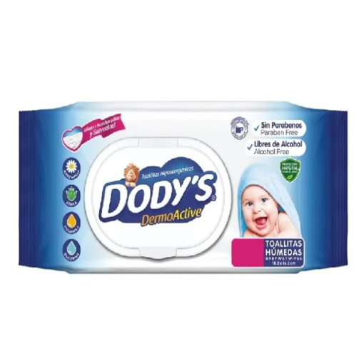 Imagen de Toallitas Humedas Dody'S 50 PZS