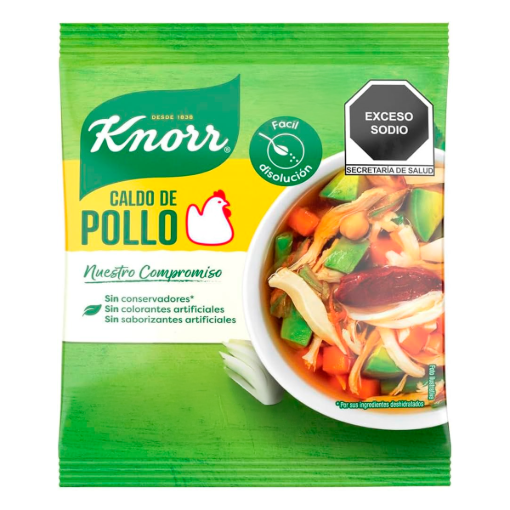 Imagen de Caldo D/Pollo Knorr Plv Sob Knorr  . 100 GRS