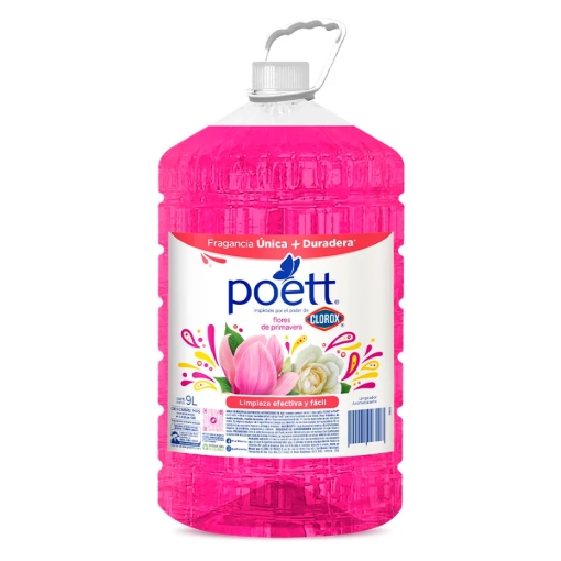 Imagen de Limpiador Multiusos Poett Flores De Primavera 9 LTS