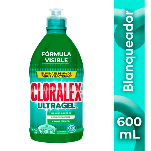 Imagen de Blanqueador Ultragel Cloralex Poder Desmanchador Formula Visible 600 MLL