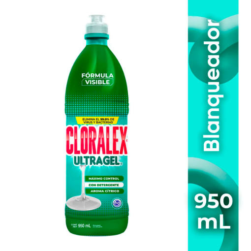 Imagen de Blanqueador Cloralex Ultra Gel Invisible Citrico 950 MLL