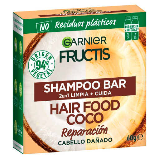 Imagen de SHAMPOO FRUCTIS HAIR FOOD COCO BARRA 60 GRS