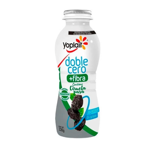 Imagen de YOGURT YOPLAIT DOBLE CERO CIRUELA PASA 220 GRS