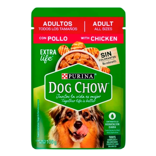 Imagen de Dog Chow Cachorro Pollo 100 GRS