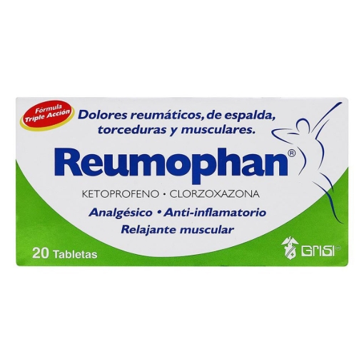 Imagen de Medicamento Reumophan 20 PZS